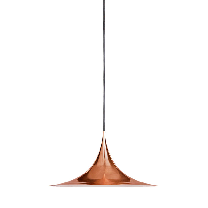 Semi Pendant Light in Copper (Small).
