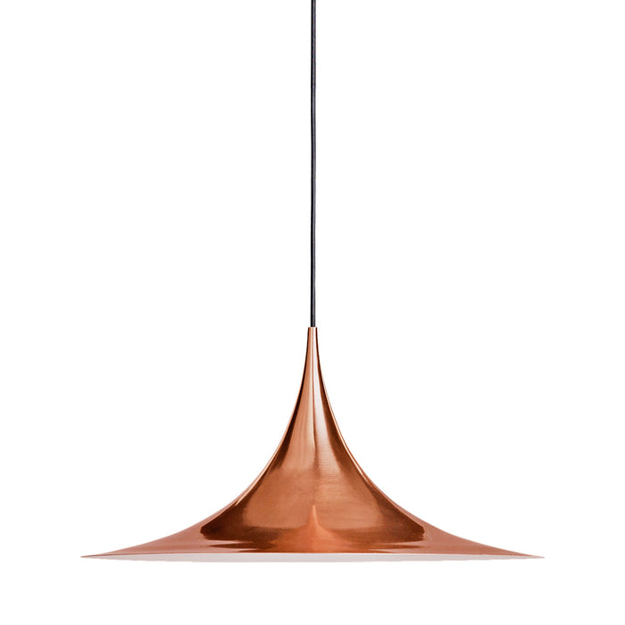 Semi Pendant Light in Copper (Medium).