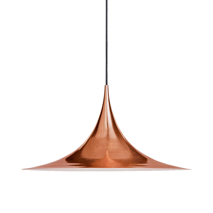 Semi Pendant Light in Copper (Large).