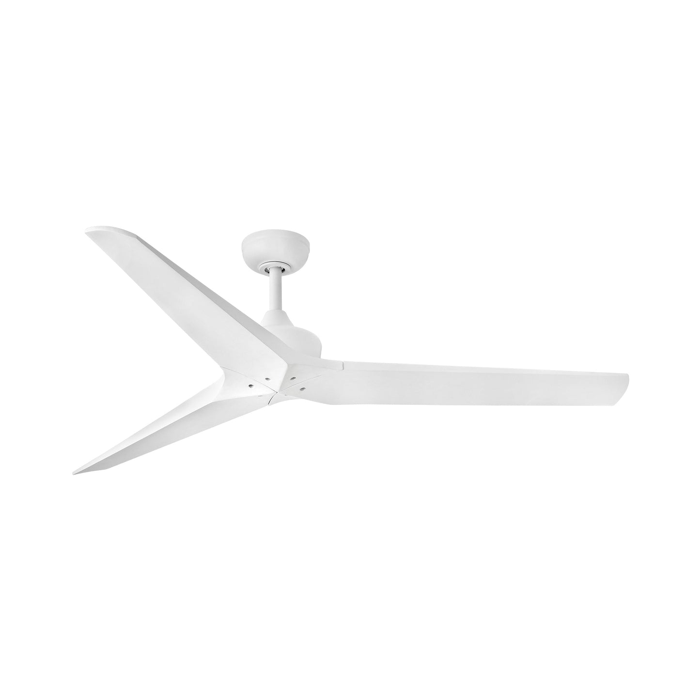 Chisel Smart Ceiling Fan in Matte White (60-Inch).