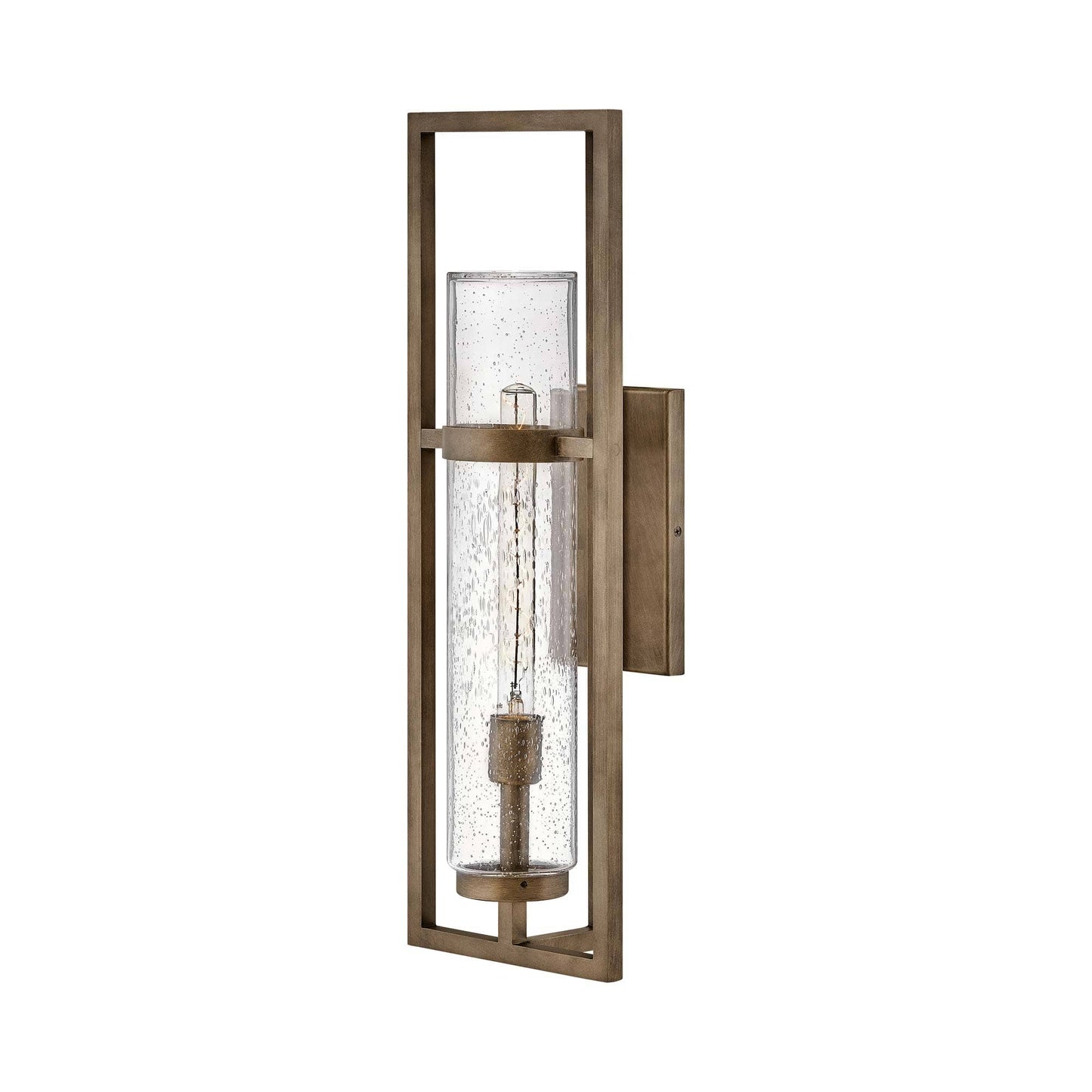 Cordillera Outdoor Wall Light in Burnished Bronze (26-Inch).