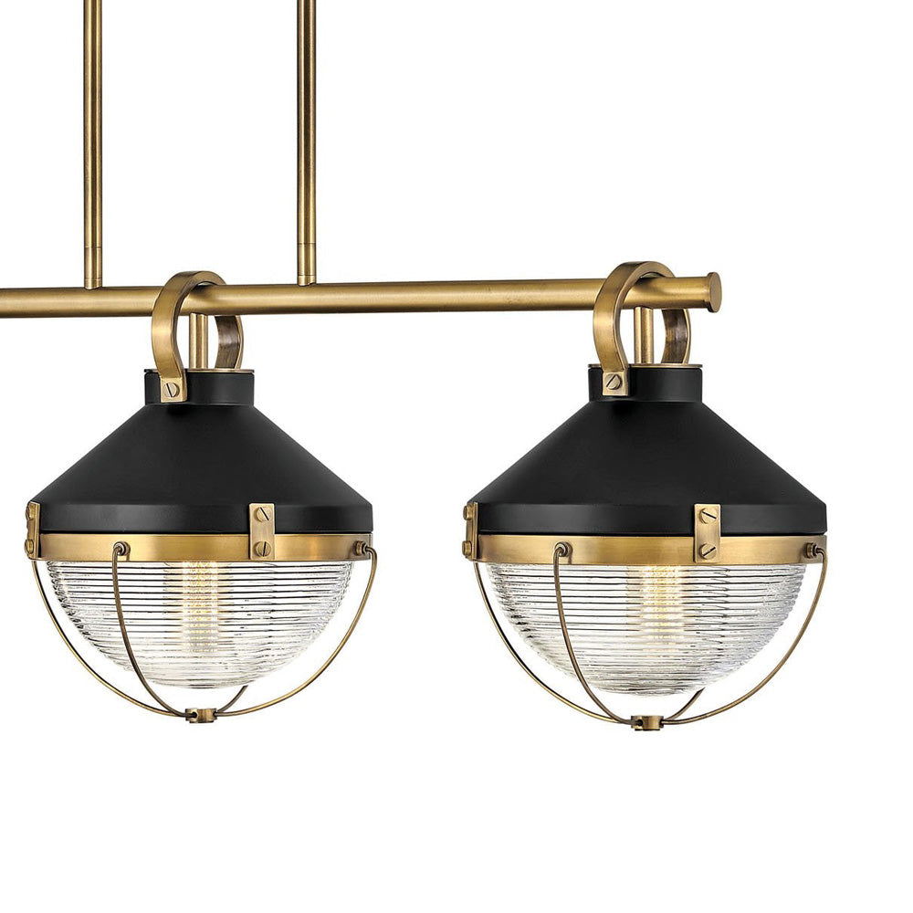 Crew Linear Pendant Light in Detail.