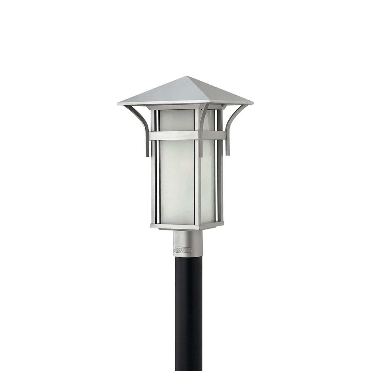 Harbor Outdoor Post Light in Titanium.