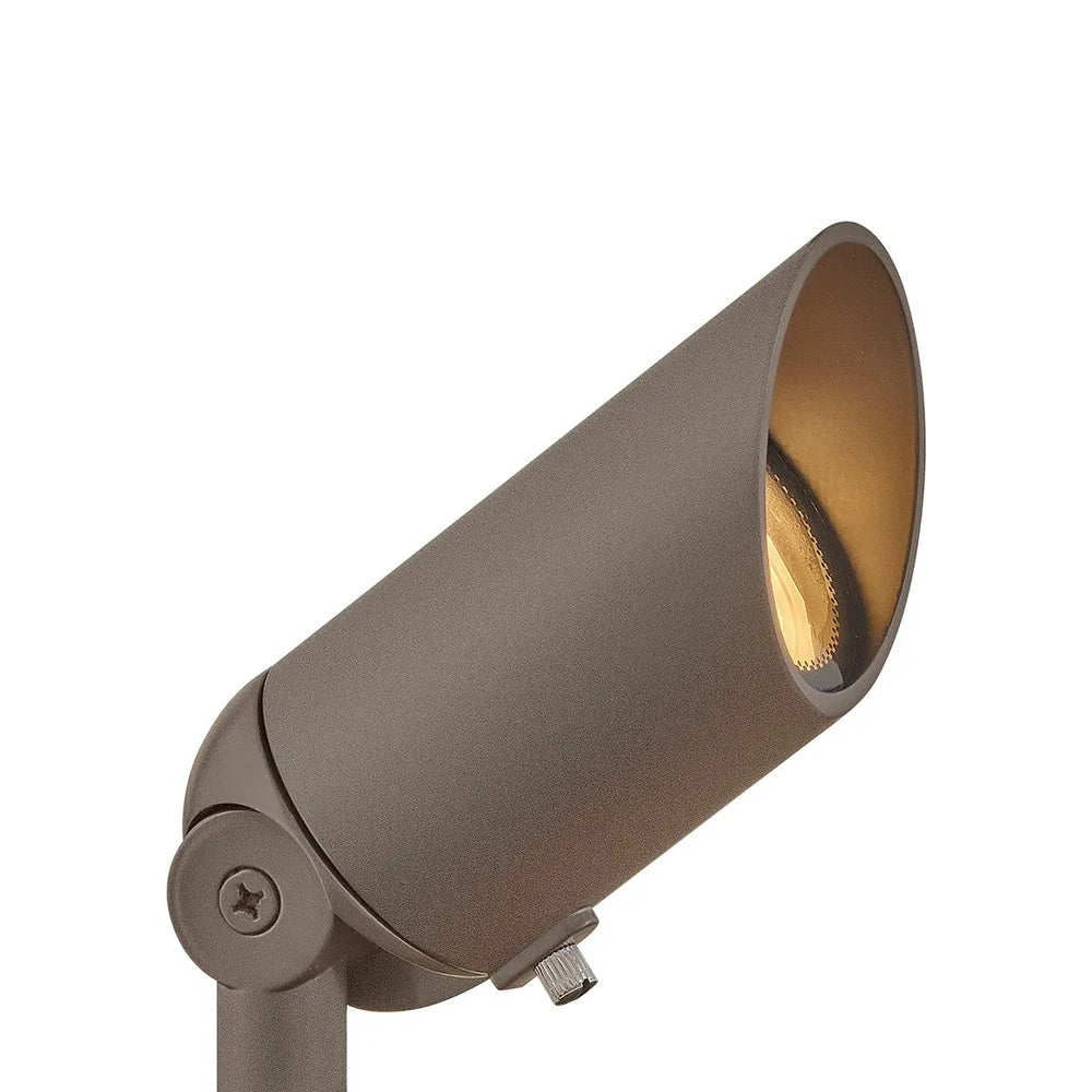 Hardy Island Lumacore Outdoor Spot Light in Textured Brown.