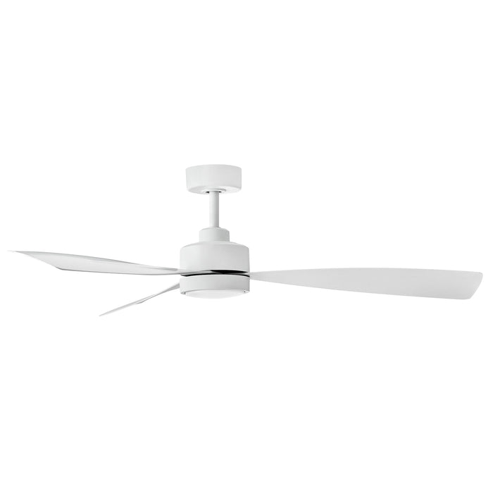 Iver LED Smart Ceiling Fan in Detail - line drawing.