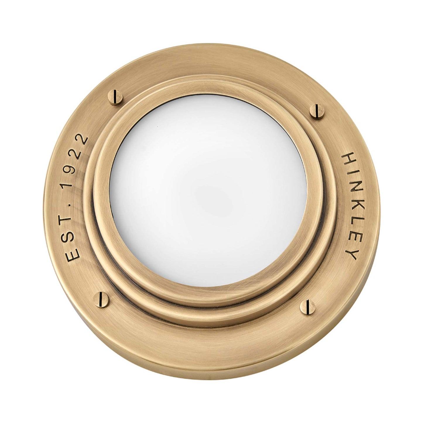 Porte LED Ceiling / Wall Light in Heritage Brass (7-Inch).