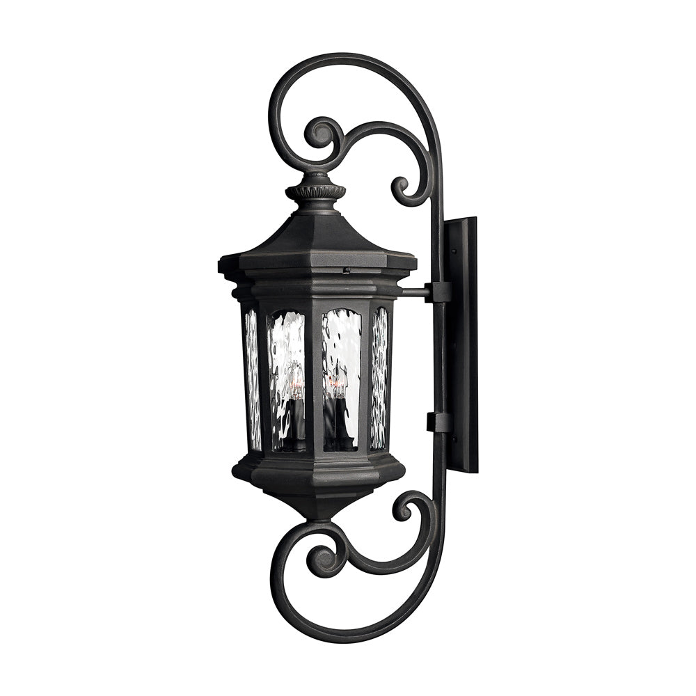 Raley Outdoor Wall Light in Museum Black (41.75-Inch)