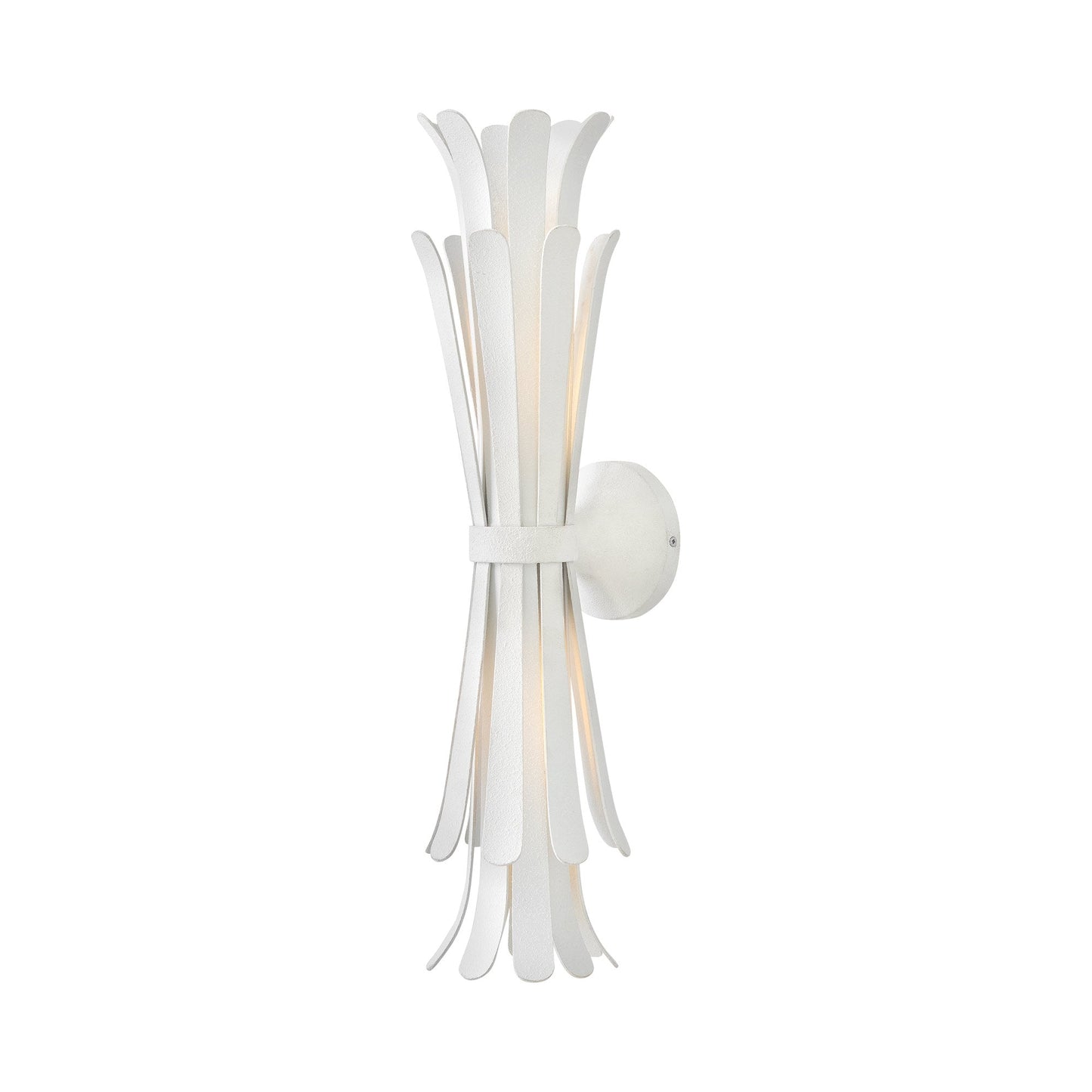 Reina Wall Light in Textured Plaster.