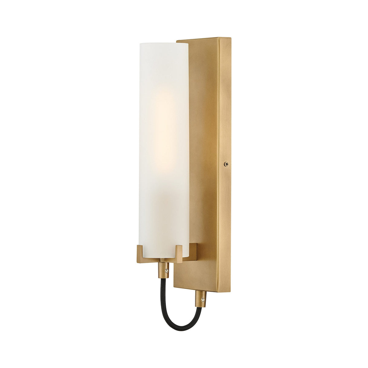 Ryden Single Wall Light in Heritage Brass (Etched).