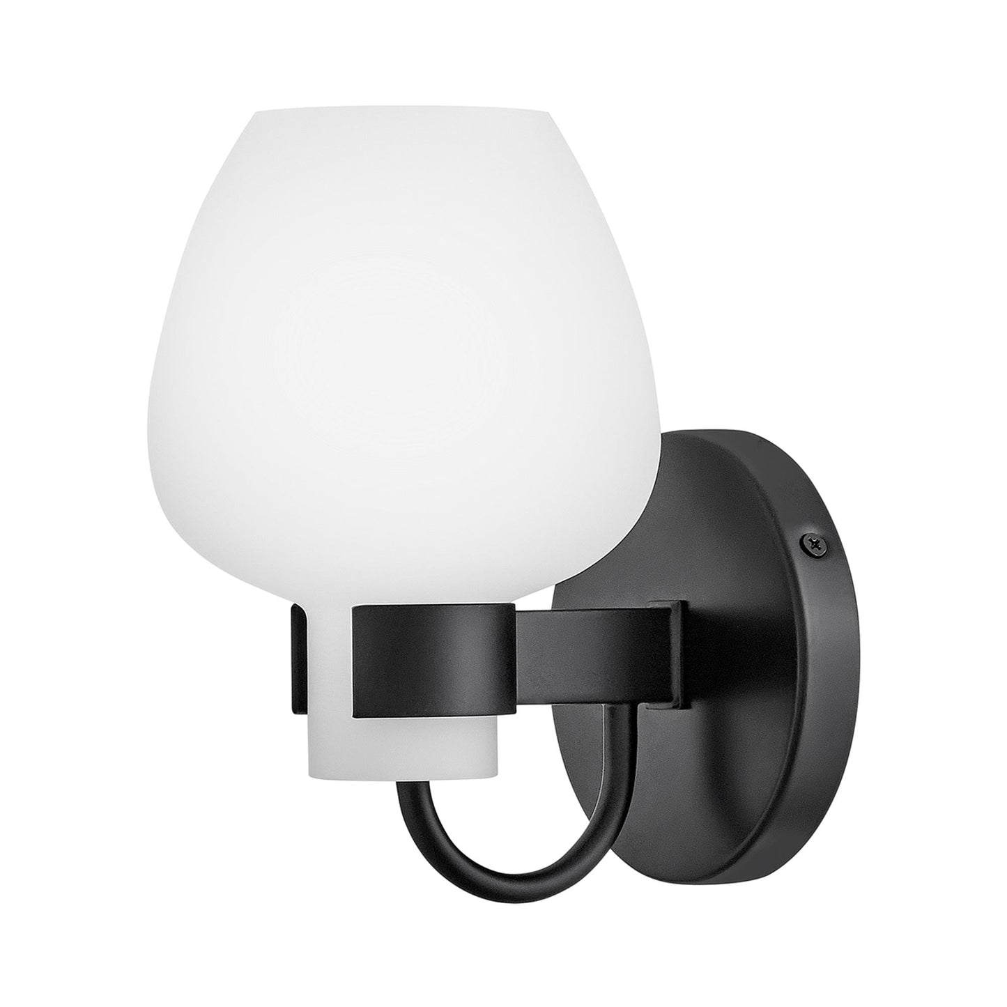 Sylvie Wall Light in Black.