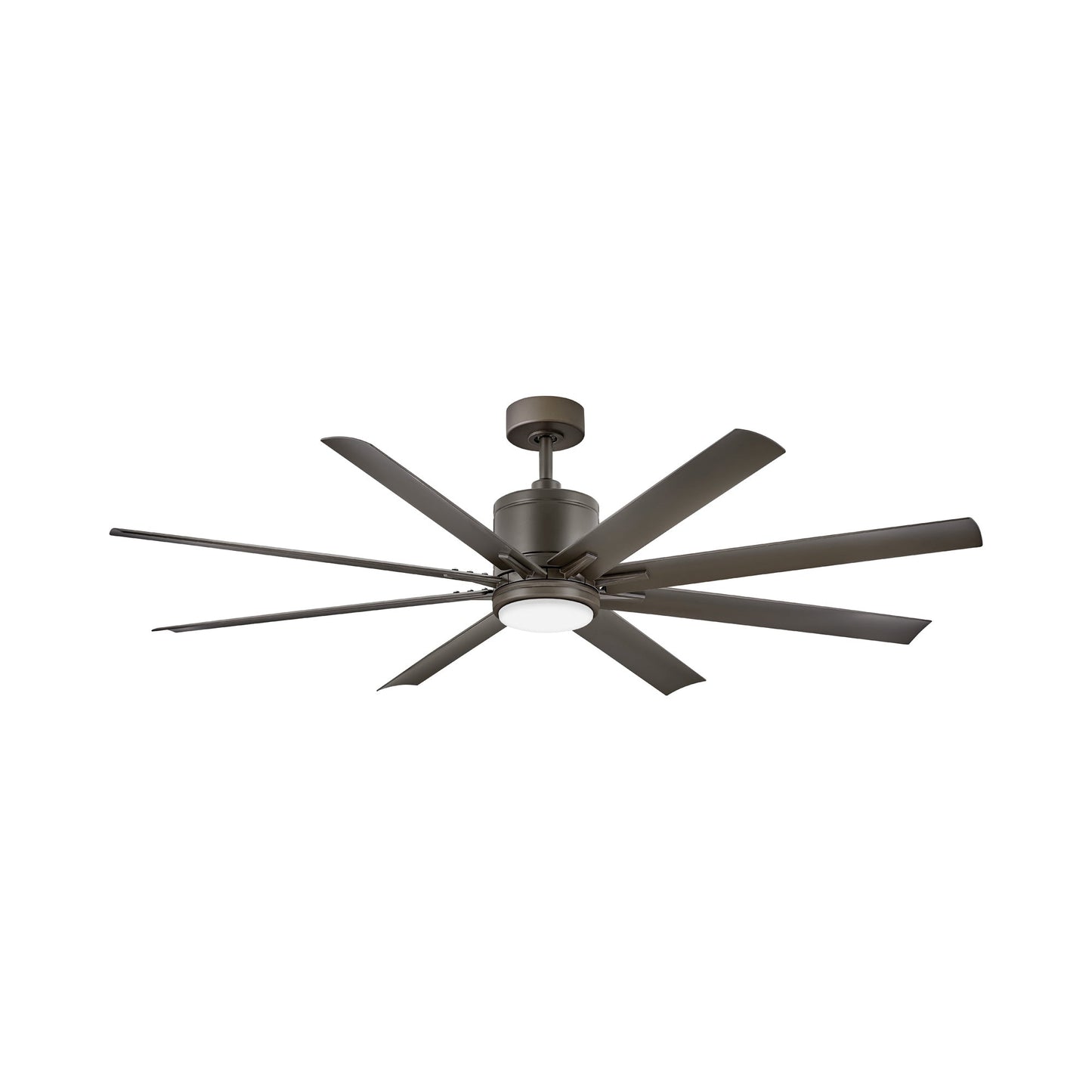 Vantage Outdoor LED Smart Ceiling Fan in Metallic Matte Bronze.