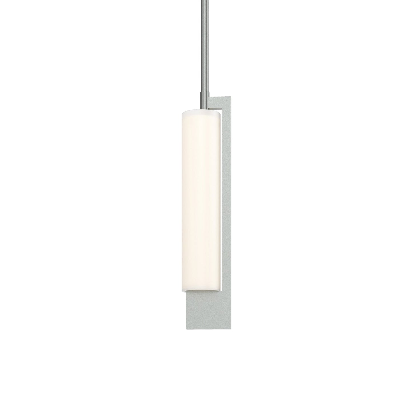 Axis Mini Pendant Light in Vintage Platinum.