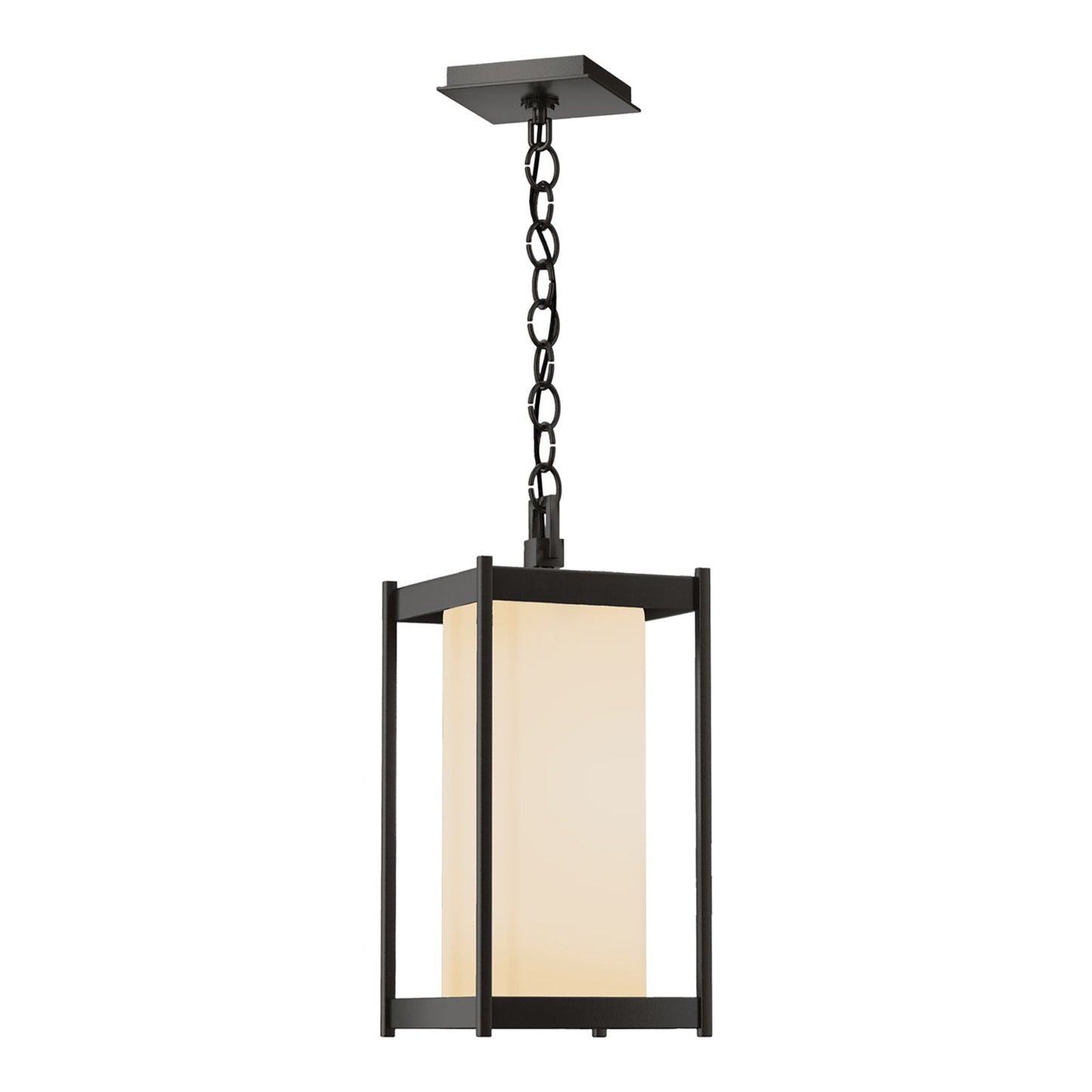 Cela Outdoor Lantern in Oil Rubbed Bronze (Opal Glass/Large).