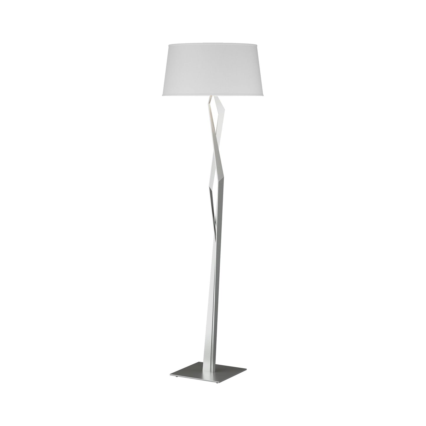 Facet Floor Lamp in Vintage Platinum (Natural Anna).