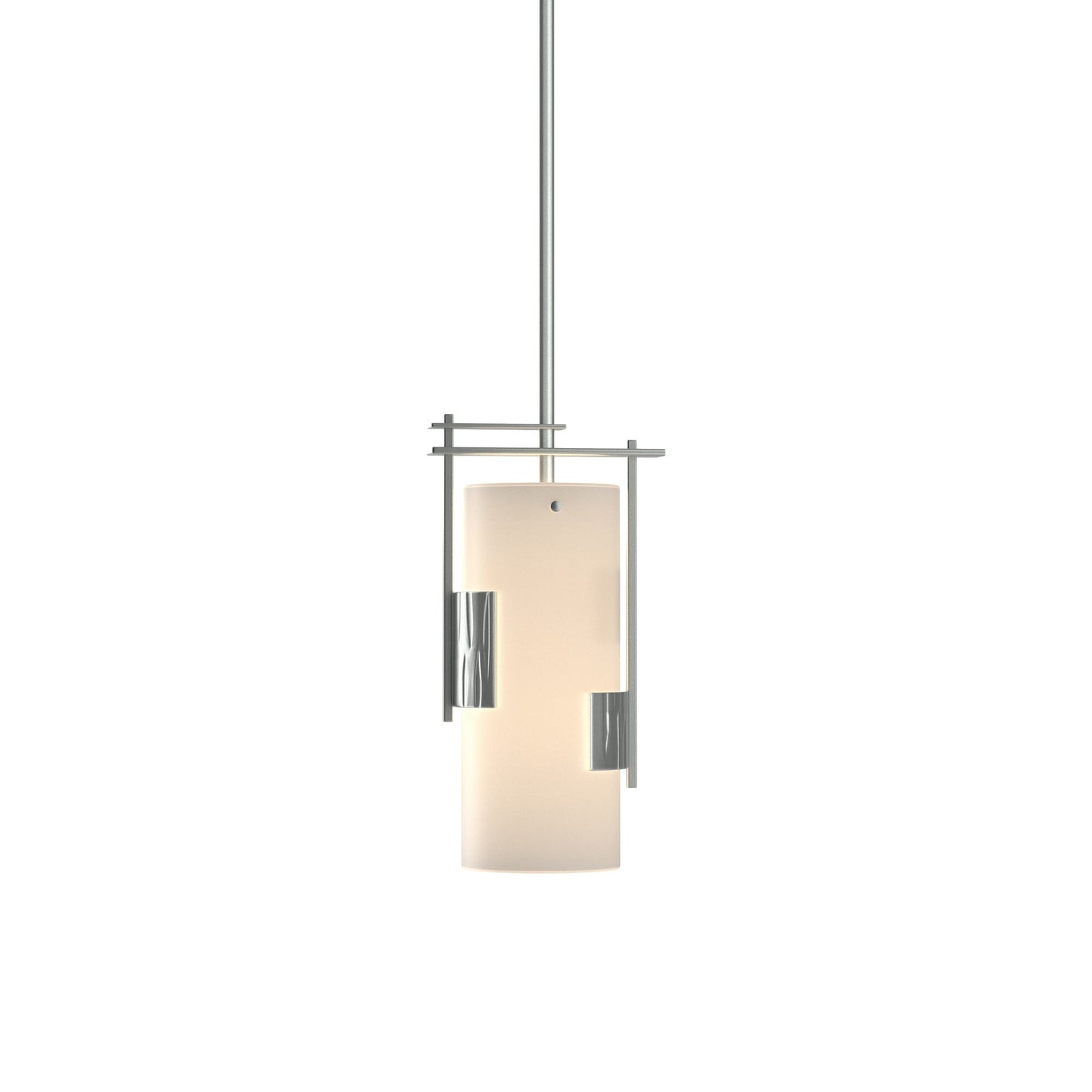 Fullered Impressions Pendant Light in Vintage Platinum.