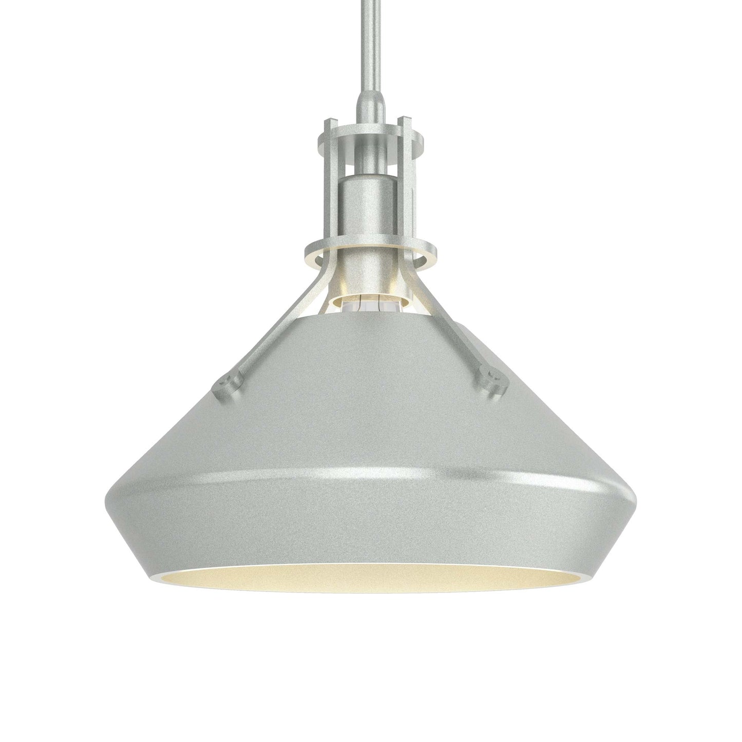 Henry Chamfer Pendant Light in Vintage Platinum/Vintage Platinum.