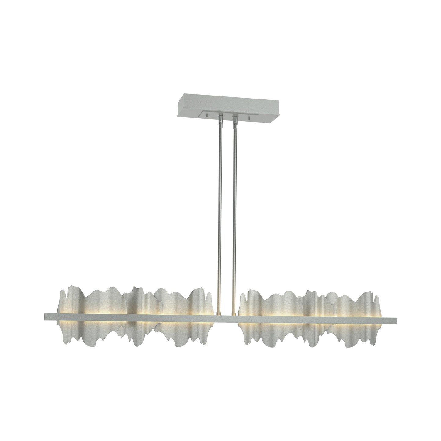 Hildene LED Pendant Light in Vintage Platinum/Vintage Platinum.