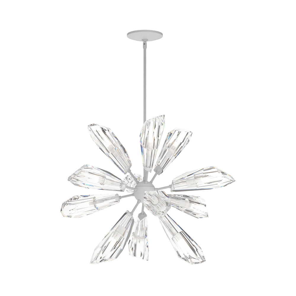 Luma Starburst Pendant Light in White.