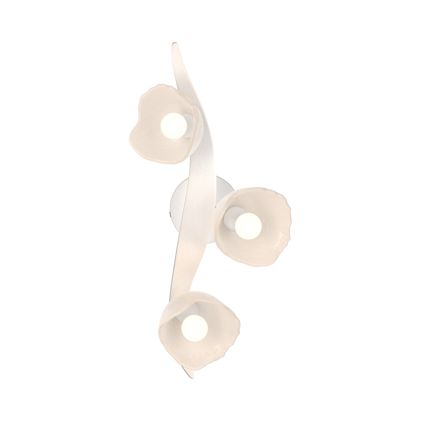 Mika Ceiling / Wall Light in White.