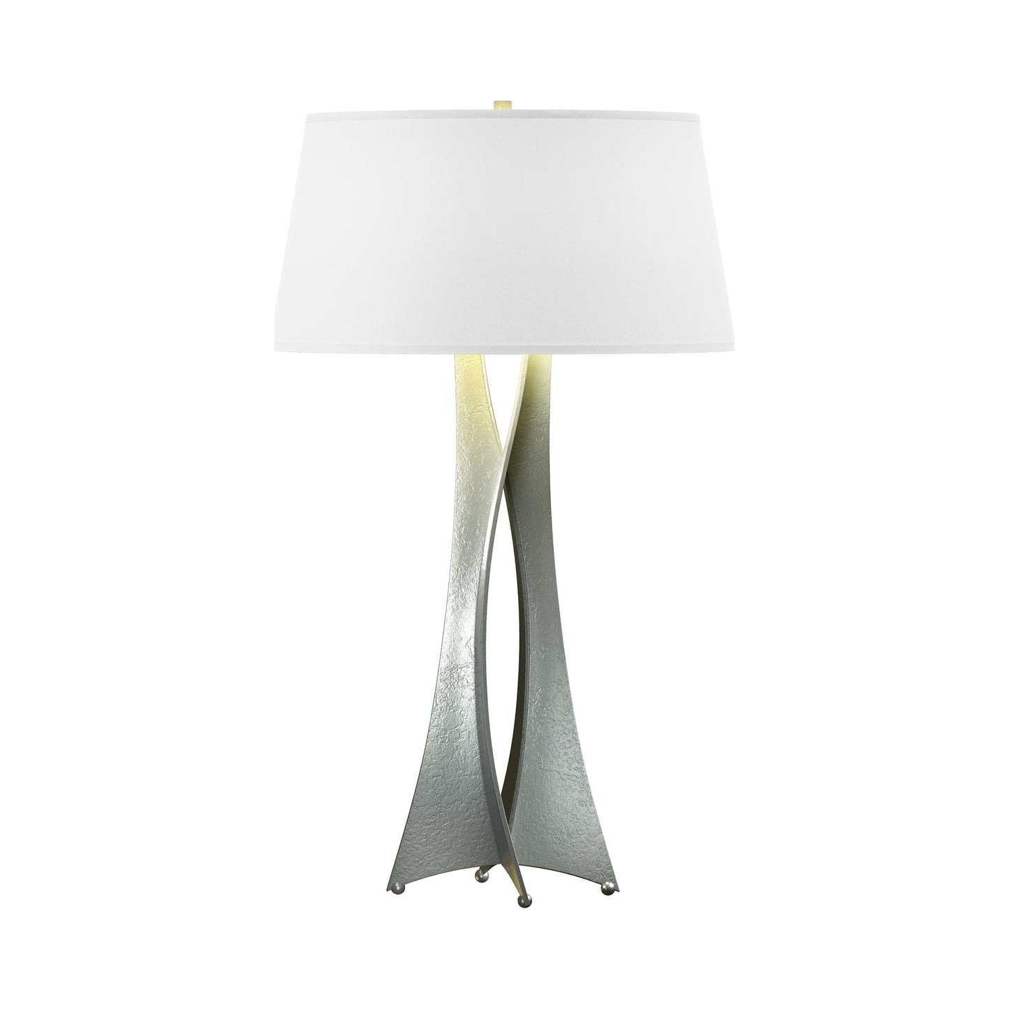 Moreau Tall Table Lamp in Vintage Platinum (Natural Anna).