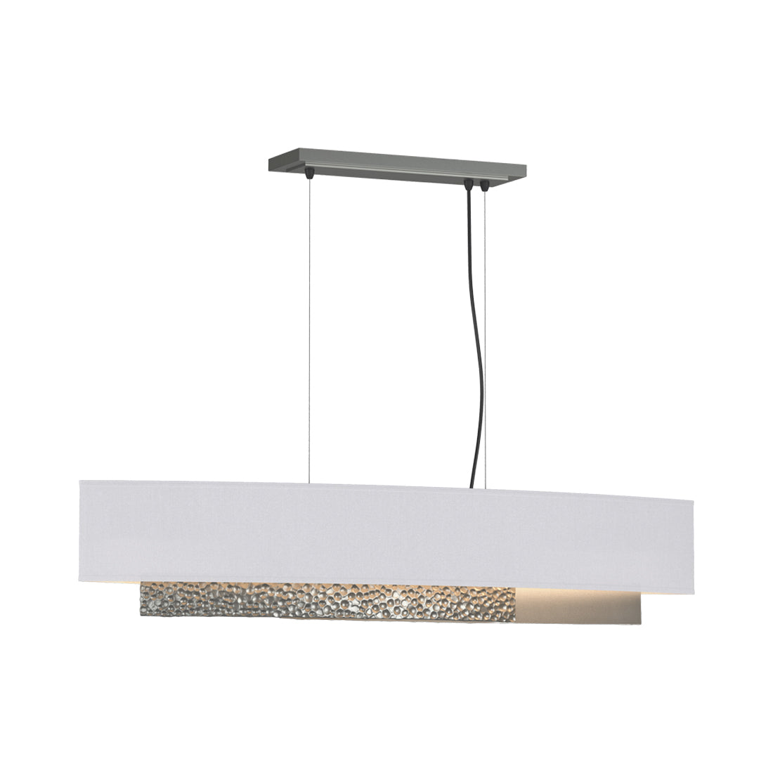 Oceanus Pendant Light in Vintage Platinum/Natural Anna.