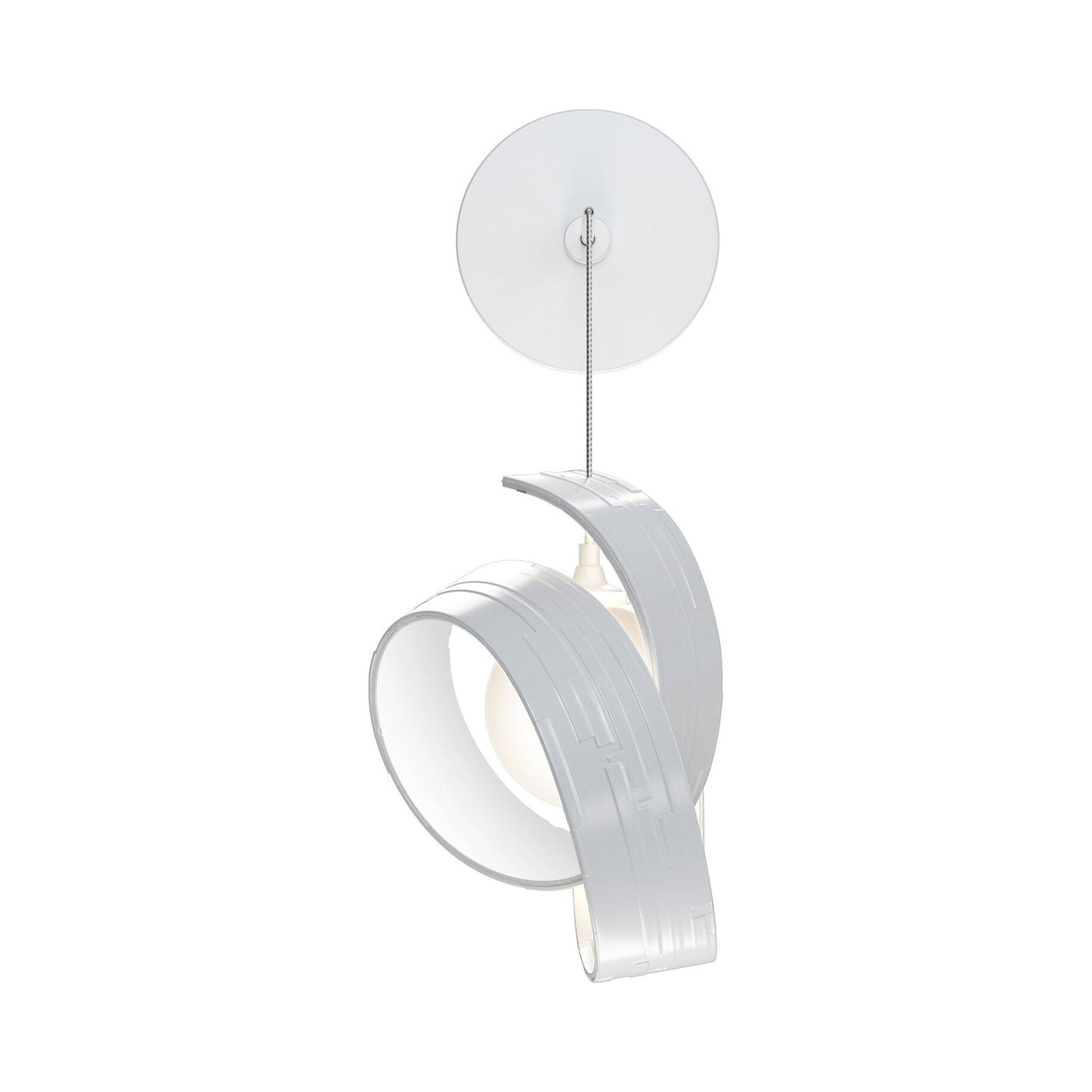 Riza Wall Light in White.