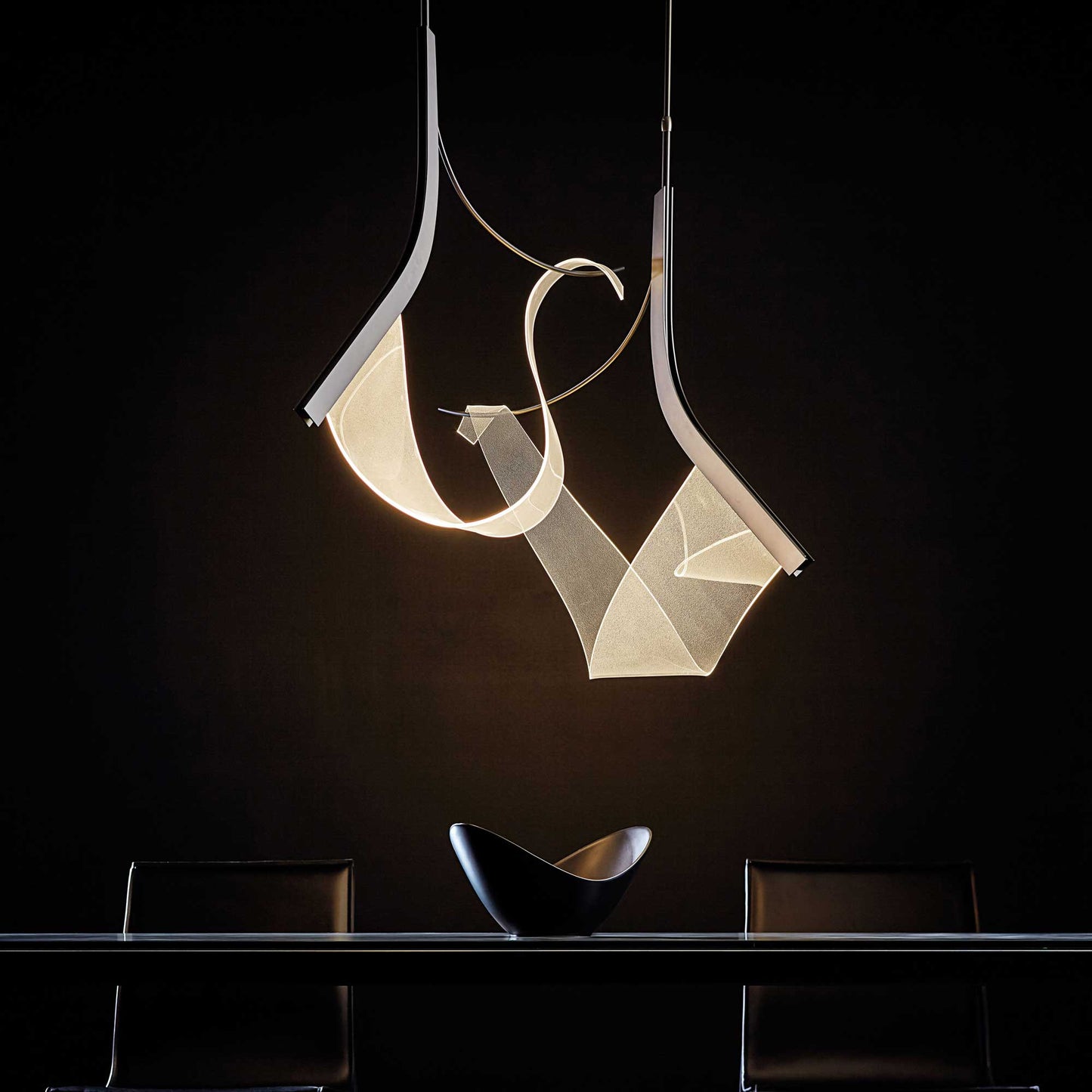 Sling Pendant Light in dining room.