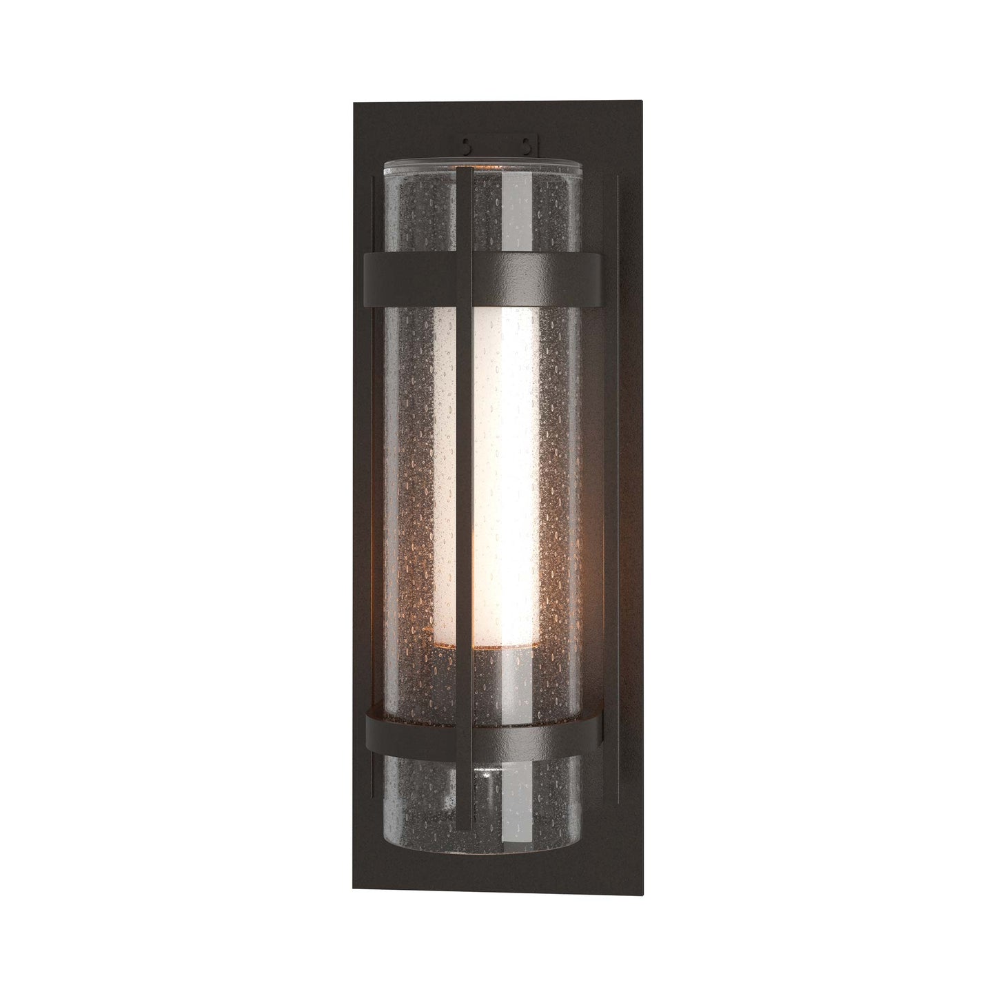 Torch Outdoor Wall Light in Coastal Oil Rubbed Bronze (25.9-Inch).