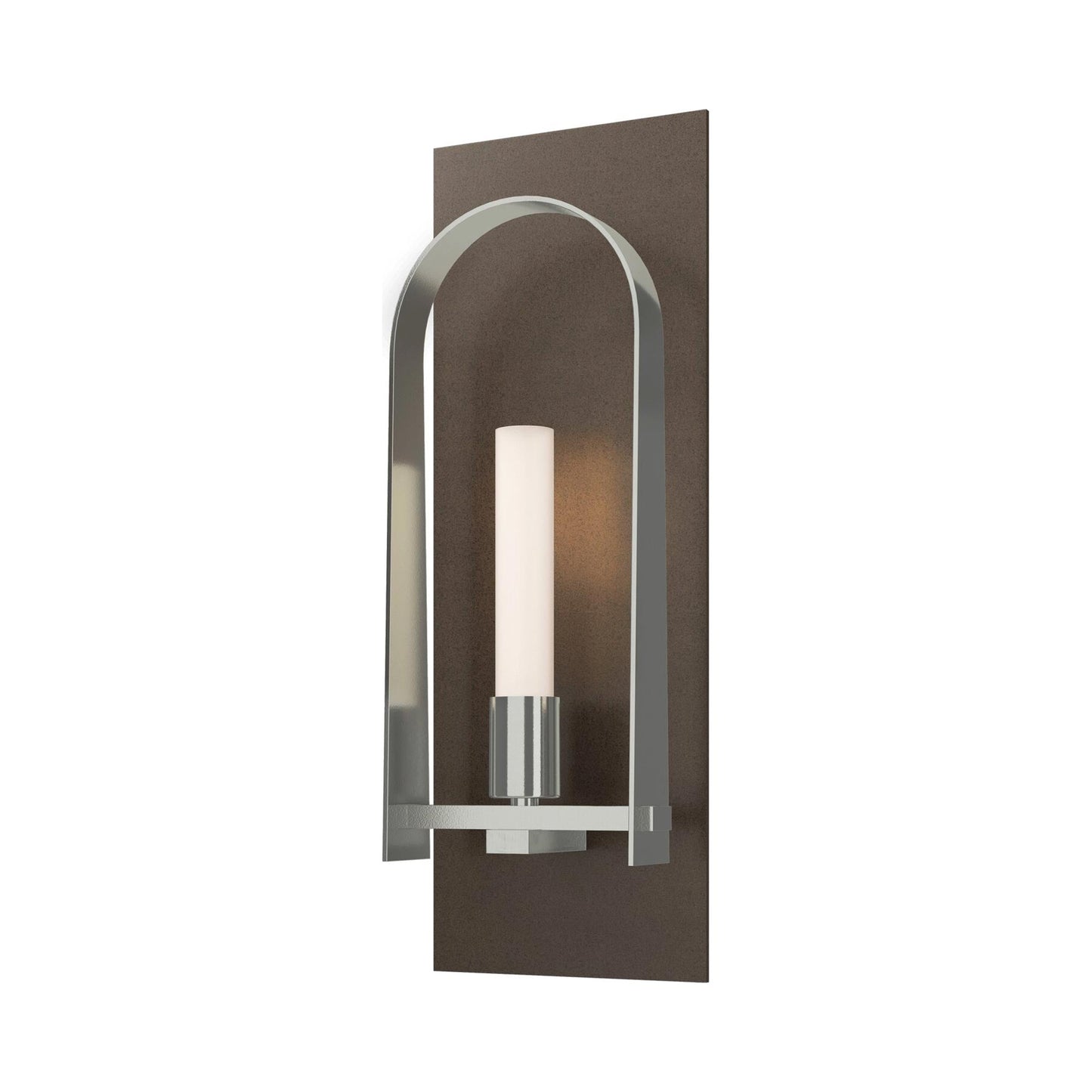 Triomphe 05 Wall Light in Sterling.
