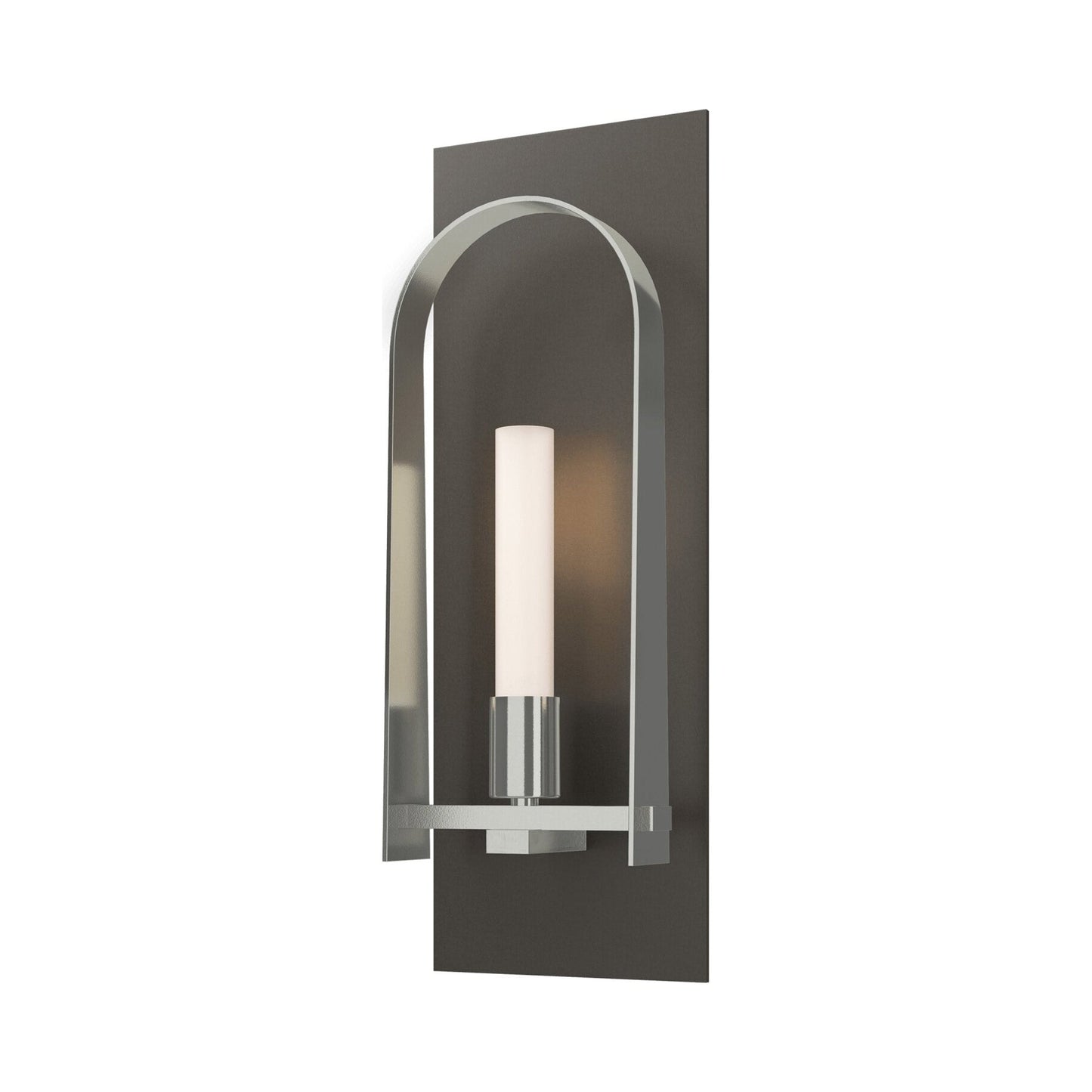 Triomphe 07 Wall Light in Sterling.