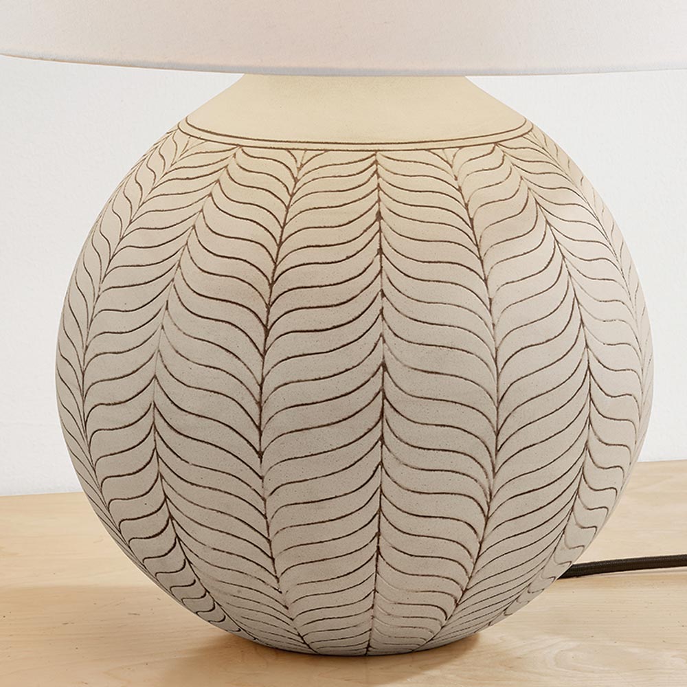 Capers Table Lamp in Detail.