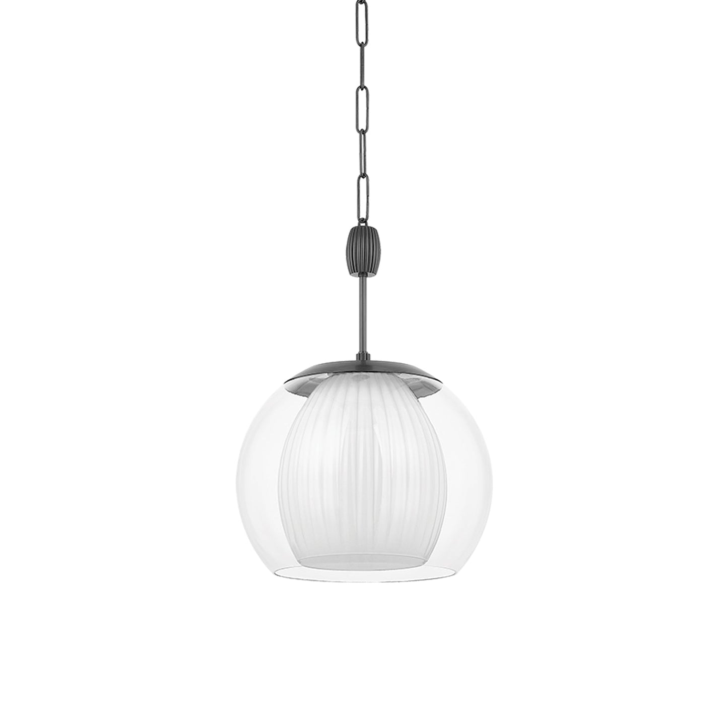 Clementon Pendant Light in Distressed Bronze (Large).