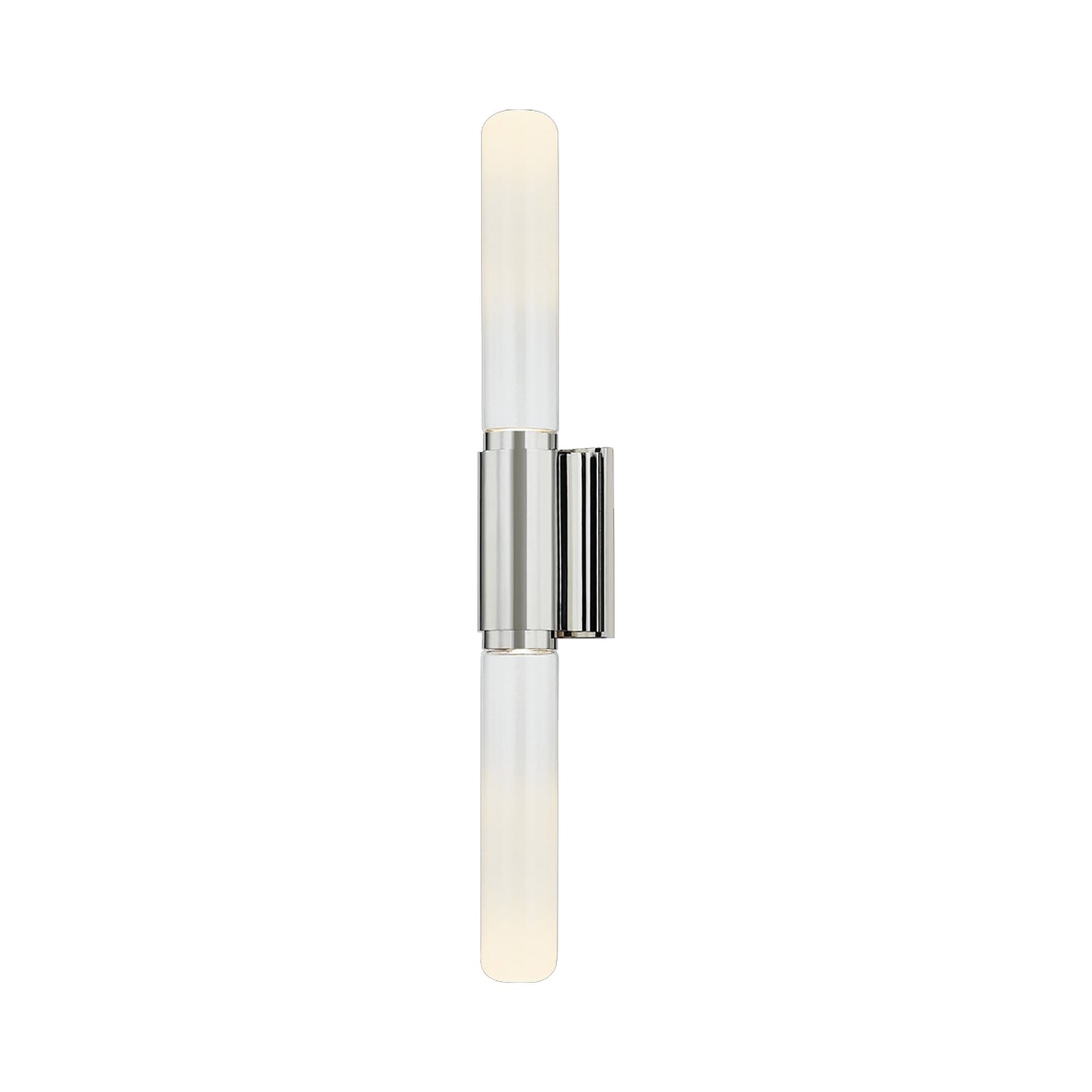 Colrain Wall Light in Polished Nickel (2-Light).