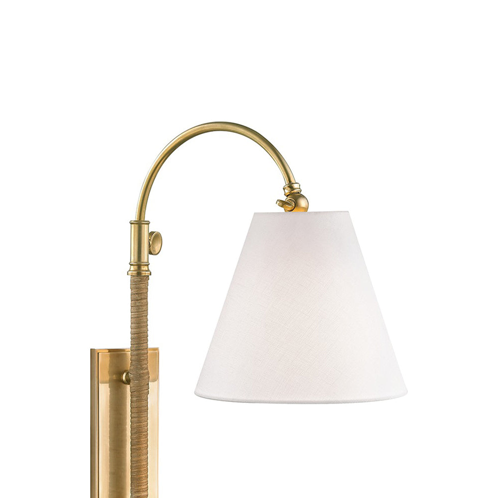 Curves No.1 Plug-In Wall Light in Detail.