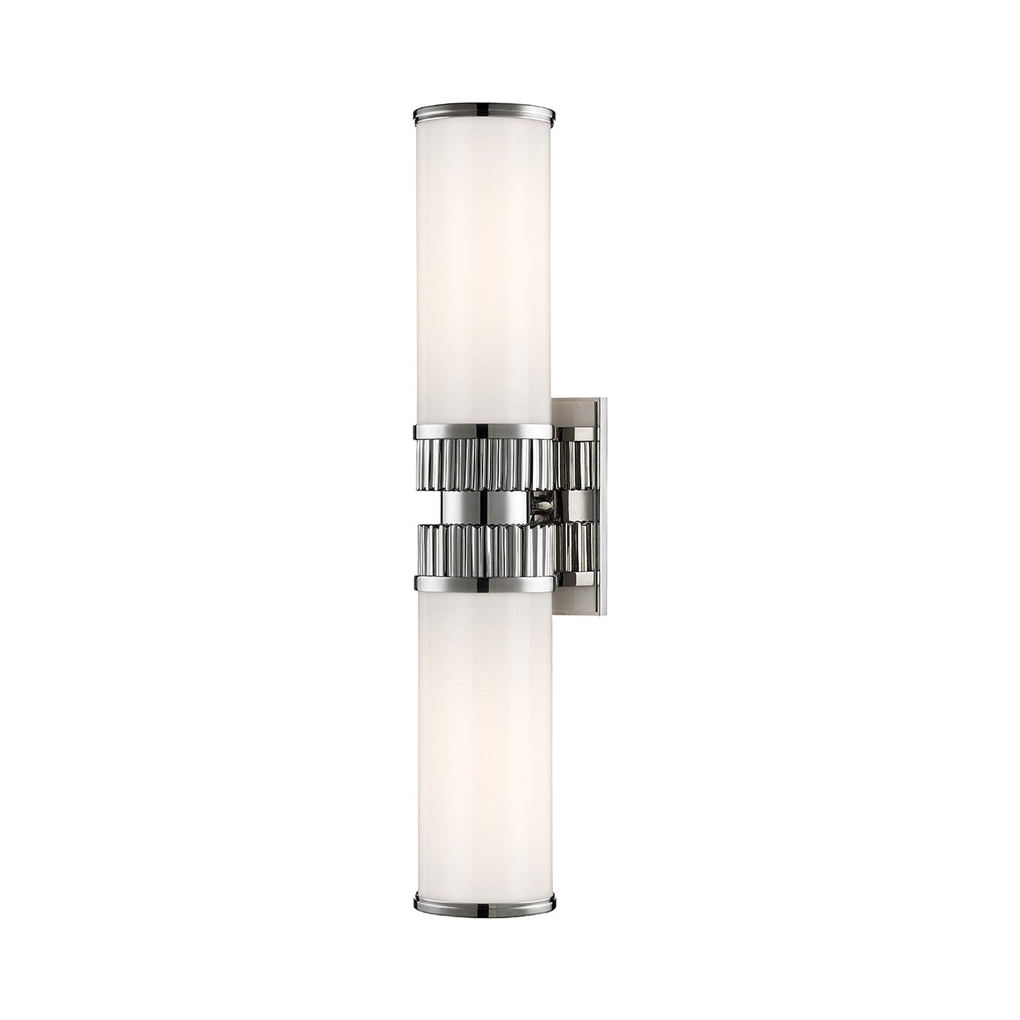 Harper Bath Vanity Light in Polished Nickel (2-Light).