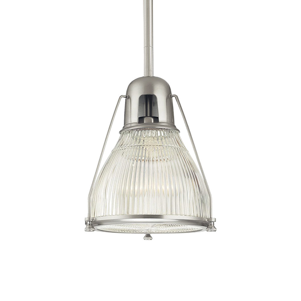 Haverhill Pendant Light in Satin Nickel (12-Inch).