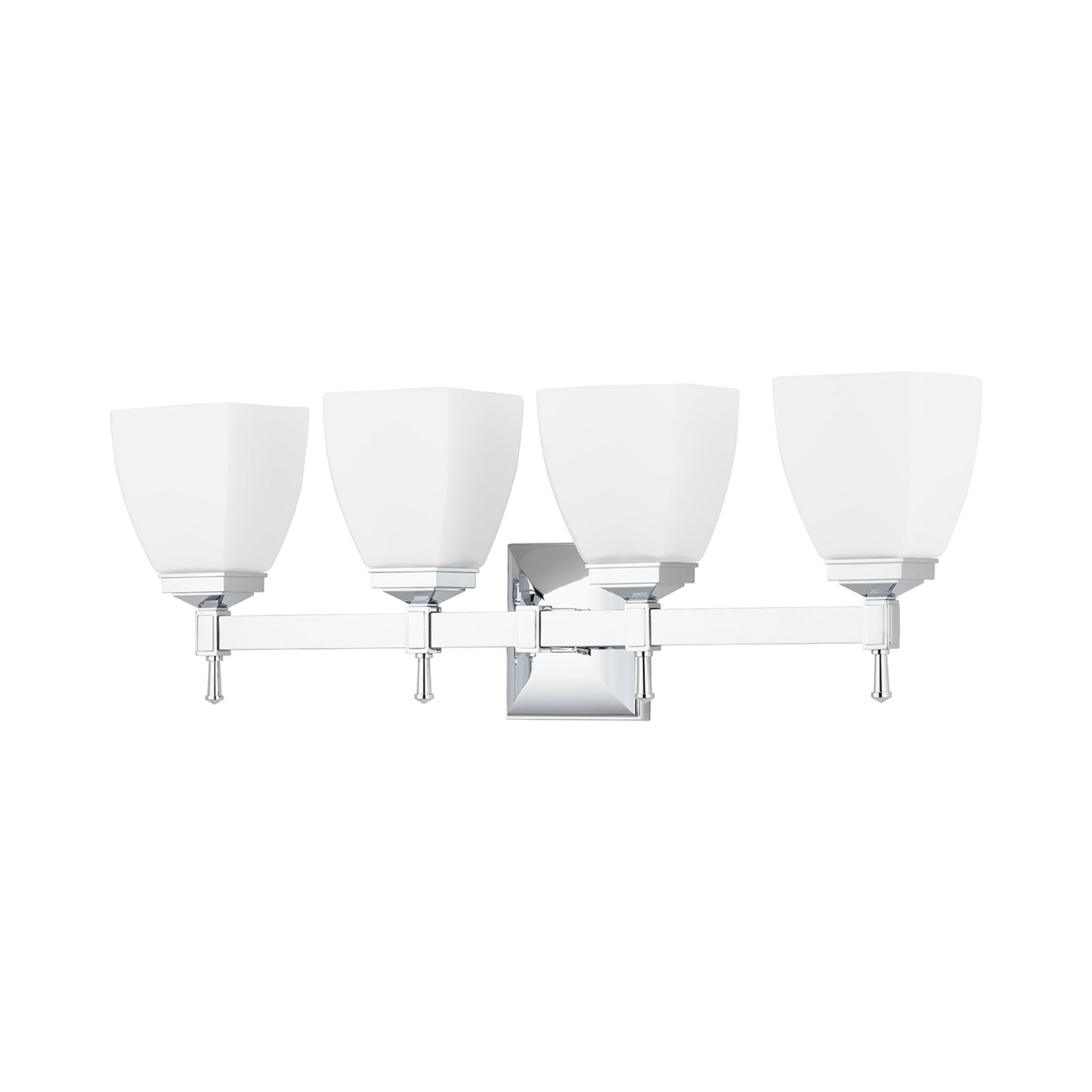 Kent Bath Vanity Light in Polished Chrome (4-Light).