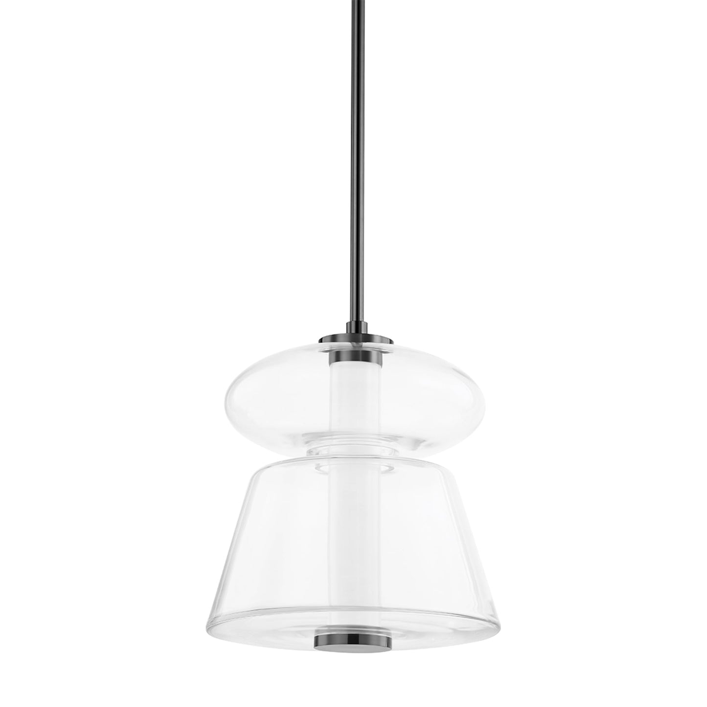 Palermo 5313 LED Pendant Light in Black Nickel.