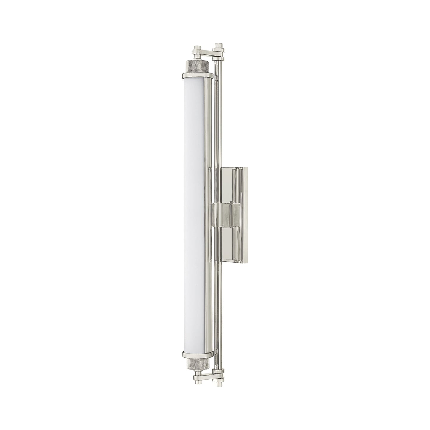 Plandome LED Bath Vanity Light in Polished Nickel (28-Inch).