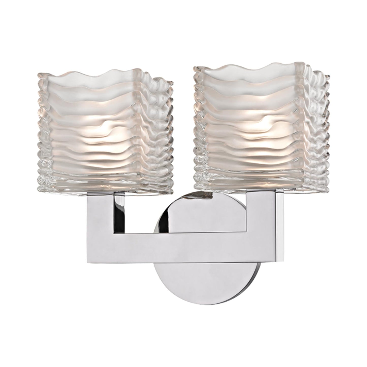 Sagamore Bath Vanity Light in Polished Chrome (2-Light).