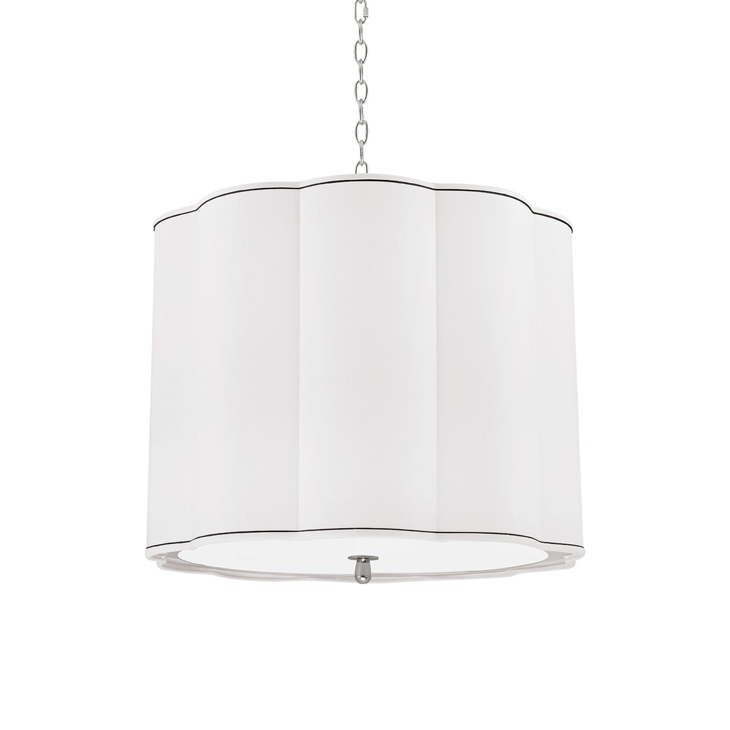Sweeny Pendant Light in Polished Nickel (5-Light).