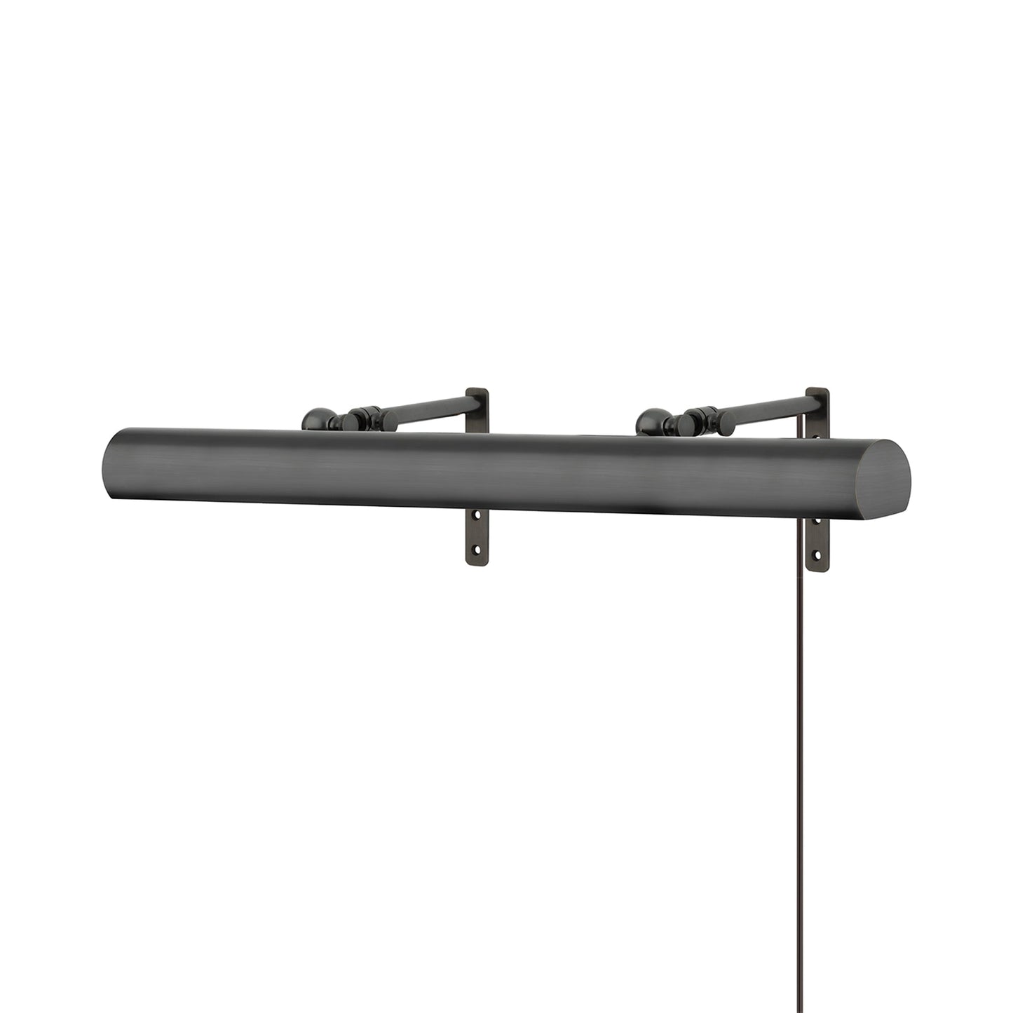 Vernon Plug-In Wall Light in Distressed Bronze.