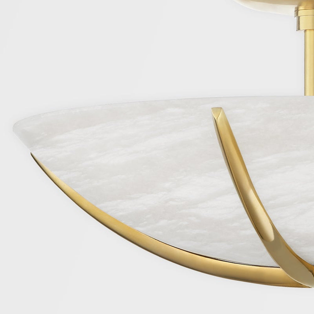 Wheatley Semi Flush Mount Ceiling Light in Detail.