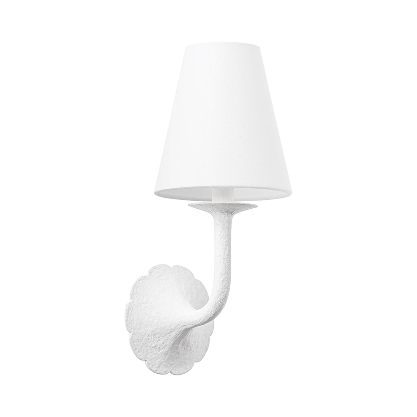 Winnipeg Wall Light in White Plaster.