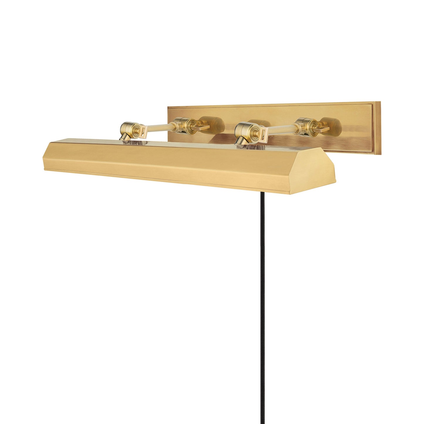 Woodbury Picture Light in Aged Brass (4-Light).