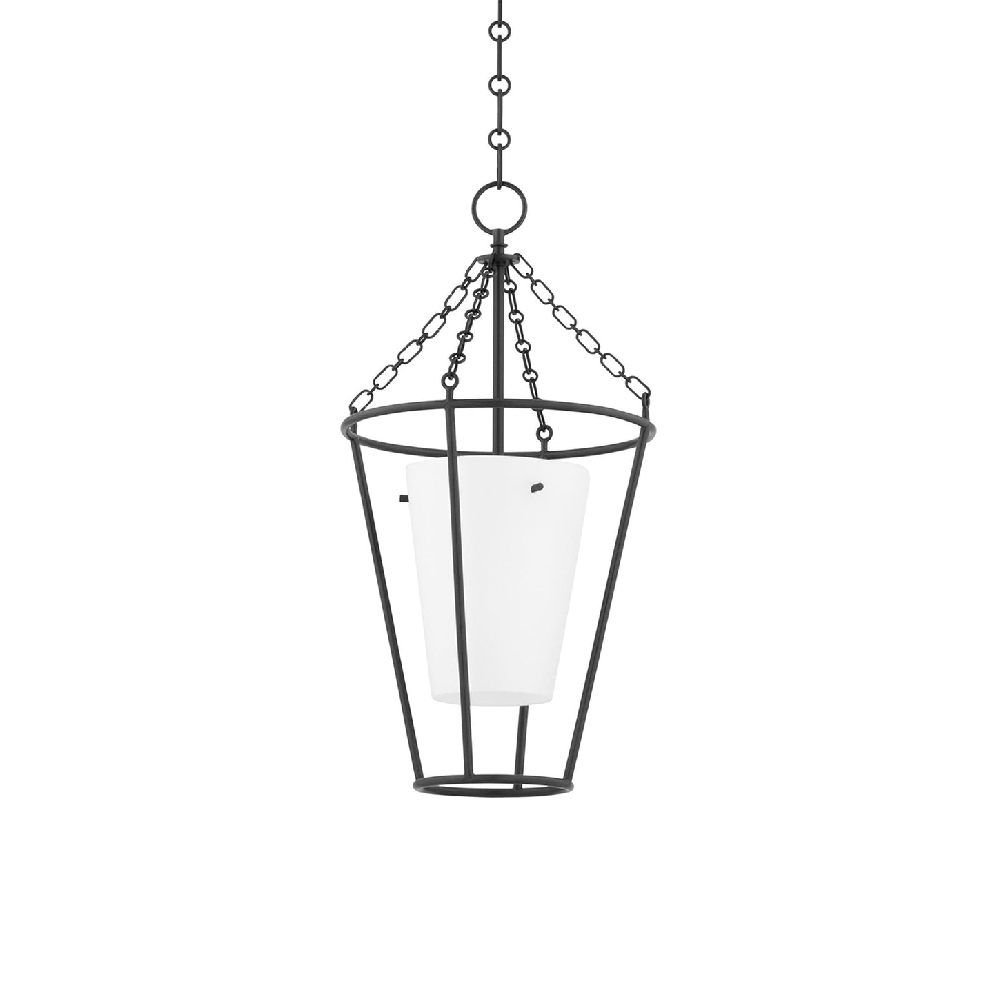 Worchester Pendant Light in Aged Iron (Small).