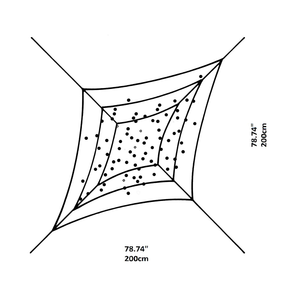 Lacrime Del Pescatore Semi Flush Mount Ceiling Light - line drawing.