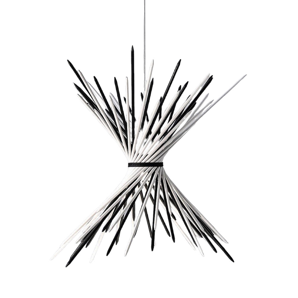 Pic-A-Stic Pendant Light in White/Black.
