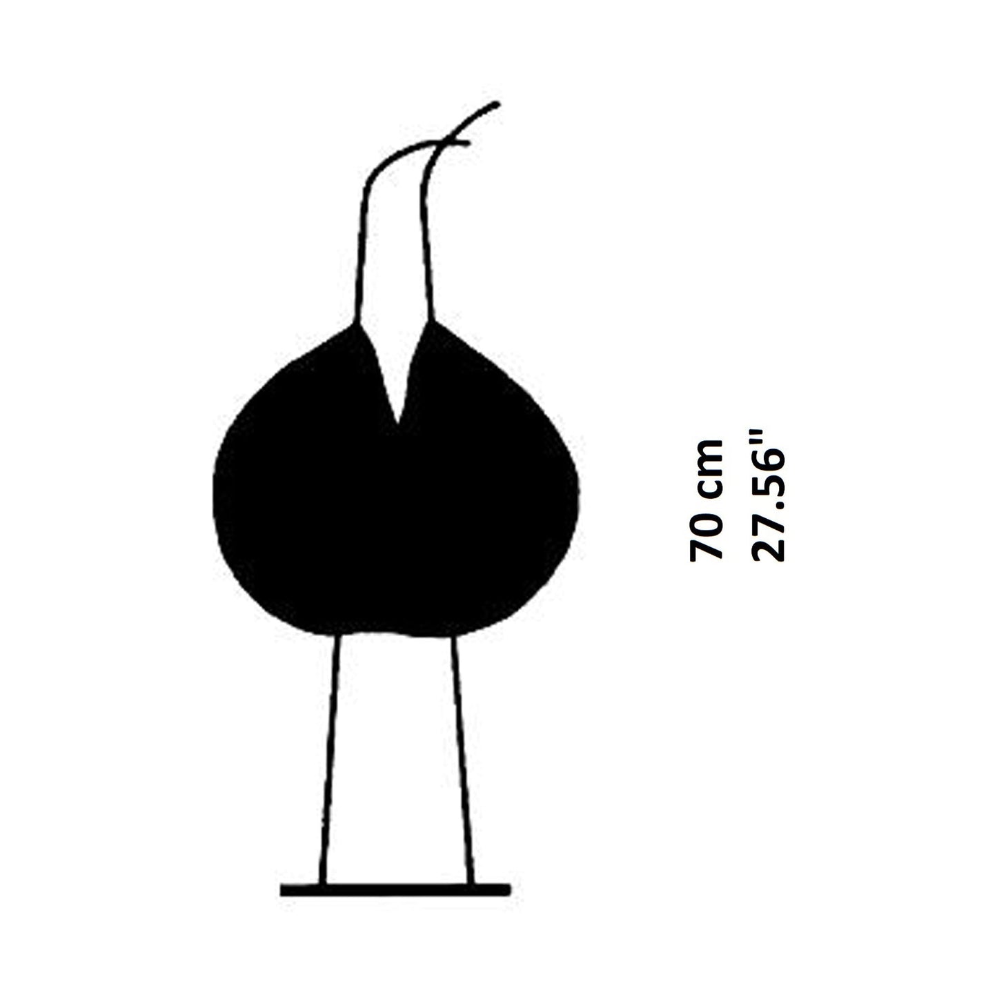 Poul Poul LED Table Lamp - line drawing.