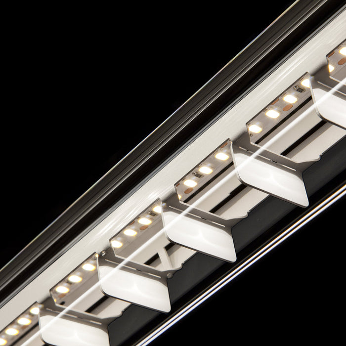 Tubular LED Pendant Light in Detail.